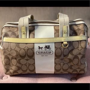 Coach Heritage Bag & Coin Purse - No. KO769-11353